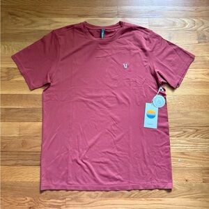 Vuori Clearview Seamless Shirt Men’s Medium Fire